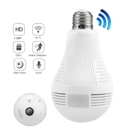 Witrue LED Bulb Light IP Camera Wi-fi 360 Video Surveillance Security Camera Wifi Wireless Smart House Baby Monitor CCTV Camera