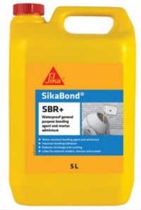 Sika Bond SBR+ Waterproof Bonding Agent And Mortar Admixture - 5L