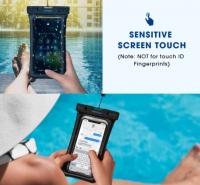 Mpow IPXB waterproof bag case Universal 6 inch Mobile Phone Bag Swimming Case Take photo under water for iphone sumsung huawei