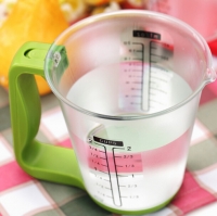 Upspiit Digital Measuring Cup Scale Cooking Tools All in One Electronic LCD Display Multifunctional Green Kitchen Measuring Cup