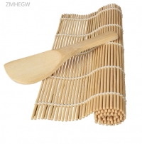 ZMHEGW Vovotrade New Sushi Maker Kit Rice Roll Mold Home Kitchen DIY Mould Roller Mat Rice Paddle Set New Wholesale New