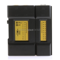 Speed Compute Network Cable Tester RJ45 + RJ1 1 Lan Wire Ethernet 468VR Hot Z09