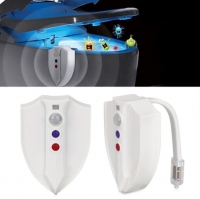 Party Bathroom Decorative Colorful Light UV Sterilization Toilet Lamp Body Motion Activated Seat Sensor Lamp