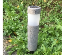 New Arrival Sand-blasting Solar Lawn Light Waterproof LED Outdoor Garden Light Landscape Yard Lawn Path Lamp