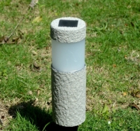 New Arrival Sand-blasting Solar Lawn Light Waterproof LED Outdoor Garden Light Landscape Yard Lawn Path Lamp