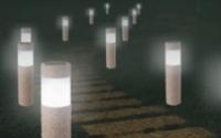 New Arrival Sand-blasting Solar Lawn Light Waterproof LED Outdoor Garden Light Landscape Yard Lawn Path Lamp
