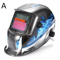 Solar Automatic Welding Helmet Welding Mask Head-Mounted Argon Arc Welding Cap Welding Protective Helmet Flat Flip Half Helical
