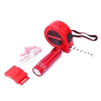 12pcs Hardware Toolbox Tool Set Portable Home Combination Repair Toolbox With Plastic Box