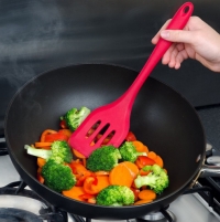 Silicone Cooking Tools Kitchen Utensils Set Spatula Whisk Basting Brush Turner