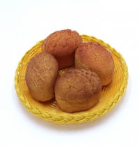 DoreenBeads Yellow Plastic Round Dish Plate Hot Pot Vegetable Bread Snack Fruit Dessert Holder Storage 22*4CM Party Bar 1 PC