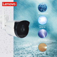 LENOVO 4CH Array HD Home WiFi Wireless Security Camera System DVR Kit 108oP CCTV WIFI Outdoor Full HD NVR Surveillance Kit Rated