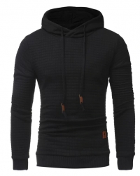 Hoodies Men 2018 Brand Male Long Sleeve Solid Color Hooded Sweatshirt Mens Hoodie Tracksuit Sweat Coat Casual Sportswear S-4XL
