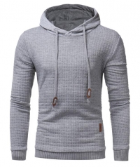 Hoodies Men 2018 Brand Male Long Sleeve Solid Color Hooded Sweatshirt Mens Hoodie Tracksuit Sweat Coat Casual Sportswear S-4XL