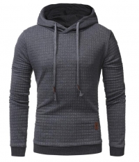 Hoodies Men 2018 Brand Male Long Sleeve Solid Color Hooded Sweatshirt Mens Hoodie Tracksuit Sweat Coat Casual Sportswear S-4XL