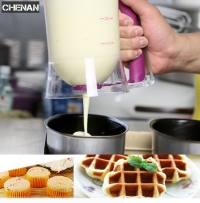 Food Grade Baking Pastry Tools Cooking Tools Cake Pancake Batter Cream Dough 900m1 Cream DIY Pastry Cupcake Baking Dispenser