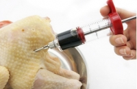 Marinade Injector Flavor Syringe Cooking Meat Poultry Turkey Chicken BBQ Tool Cooking Syinge Accessories Kitchen Tools