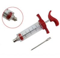 Marinade Injector Flavor Syringe Cooking Meat Poultry Turkey Chicken BBQ Tool Cooking Syinge Accessories Kitchen Tools