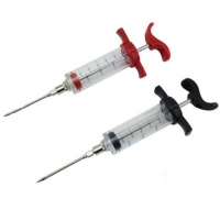 Marinade Injector Flavor Syringe Cooking Meat Poultry Turkey Chicken BBQ Tool Cooking Syinge Accessories Kitchen Tools