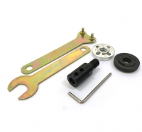 5mm Shank M10 Arbor Mandrel Adaptor Cutting Tool Accessories for Angle Grinder Dril Motor Connecting Rod