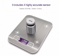 LCD Electronic Kitchen Scales balance Cooking Measure Tools Digital Stainless Steel 10000g/1g digital Weighing Food scale