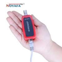 Network monitoring cable tester LCD NF-308 Wire Fault Locator LAN Network Coacial BNC USB RJ45 RJ11 red color NF_308