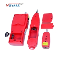 Network monitoring cable tester LCD NF-308 Wire Fault Locator LAN Network Coacial BNC USB RJ45 RJ11 red color NF_308