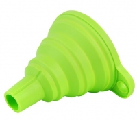 1 Pcs Mini Silicone Gel Foldable Collapsible Style Funnel Hopper Kitchen Cooking Tools