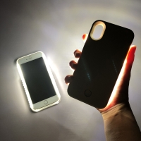 Light Glow Phone Case For iPhone x Case Photo Fill Light Artifact For iPhone 7 plus Selfie Mobile Shell For iphone 6 Case Cases