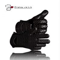 1 pc food grade Heat Resistant thick Silicone Kitchen barbecue oven glove Cooking BBQ Grill Glove Oven Mitt Baking glove