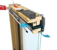 Keylite Pine Centre Pivot Roof Window