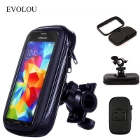 Bicycle Motorcycle Phone Holder telephone Support For Moto Stand Bag For (phone X 8 Plus SE S9 GPS Bike Holder Waterproof Cover