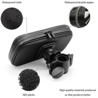 Bicycle Motorcycle Phone Holder telephone Support For Moto Stand Bag For (phone X 8 Plus SE S9 GPS Bike Holder Waterproof Cover
