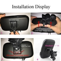 Bicycle Motorcycle Phone Holder telephone Support For Moto Stand Bag For (phone X 8 Plus SE S9 GPS Bike Holder Waterproof Cover