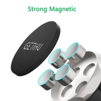 GETIHU Car Phone Holder Magnetic Air Vent Mount Mobile Smartphone Stand Magnet Support Cell Cellphone Telephone Desk in Car GPS