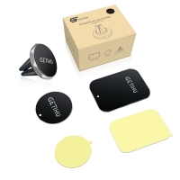 GETIHU Car Phone Holder Magnetic Air Vent Mount Mobile Smartphone Stand Magnet Support Cell Cellphone Telephone Desk in Car GPS