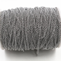 5 Meters/Lot Never Fade Stainless Steel Necklace Chains Bulk For DIY Jewelry Findings Making Materials Handmade Supplies