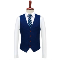 3 Piece Suit Men 2019 Slim Fit Blue Groom Wedding Suits For Men Classic Mens Designer Suits Brand Formal Wear Q136