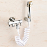 UK G1/2" Soft Bidets Hose Tube ABS Spring Flexible Shower hose for Water Plumbing Toilet Bidet Sprayer Gun Bathroom Accessories