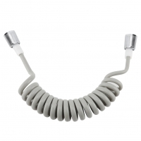 UK G1/2" Soft Bidets Hose Tube ABS Spring Flexible Shower hose for Water Plumbing Toilet Bidet Sprayer Gun Bathroom Accessories