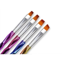 10Pcs/set Professional Nail Art Acrylic UV Gel Laser Gradient Brush Painting Brush Lines Liner Pattern Drawing Pen Manicure Tool