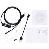 7mm Lens Android OTG USB Endoscope Camera 2M Smart Android Phone USB Borescope Inspection Snake Tube Camera 6LED
