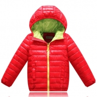 Children's Outerwear Boys Winter Warm Hooded Coat Children Cotton-Padded Clothes boy Down Jacket kid Sport jackets 5-10 yrs