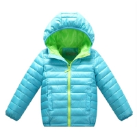 Children's Outerwear Boys Winter Warm Hooded Coat Children Cotton-Padded Clothes boy Down Jacket kid Sport jackets 5-10 yrs