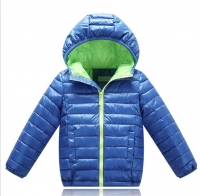 Children's Outerwear Boys Winter Warm Hooded Coat Children Cotton-Padded Clothes boy Down Jacket kid Sport jackets 5-10 yrs