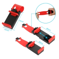 YeeSite Universal Car Steering Wheel Clip Mount Holder for iPhone 8 7 7Plus 6 6s Samsung Xiaomi Huawei Mobile Phone GPS