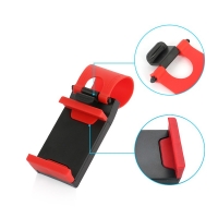 YeeSite Universal Car Steering Wheel Clip Mount Holder for iPhone 8 7 7Plus 6 6s Samsung Xiaomi Huawei Mobile Phone GPS