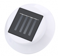 4 LED Solar Powered Gutter Light Outdoor/Garden/Yard/Wall/Fence/Pathway Lamp Solar panel+Plastic Solar Rechargeable Light