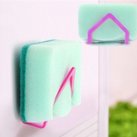 Hot Sale Bathroom Sets Super Suction Family Sucker Hooks for Sponge Kitchen Accessories