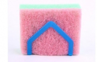 Hot Sale Bathroom Sets Super Suction Family Sucker Hooks for Sponge Kitchen Accessories