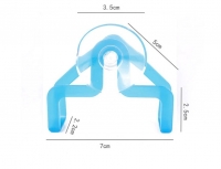 Hot Sale Bathroom Sets Super Suction Family Sucker Hooks for Sponge Kitchen Accessories